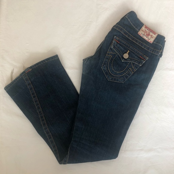 True Religion Joey Twisted Leg Jeans • Sz 26 - Picture 2 of 7